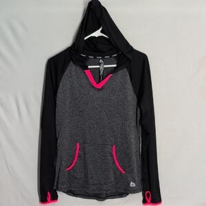 Reebok Active wear Hoodie with Pink Accents